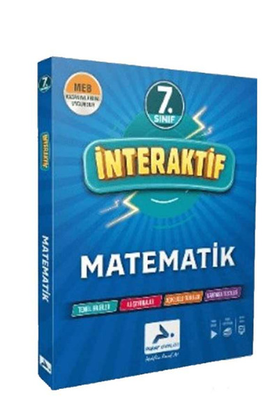 paraf yayınları 7. Sınıf İnteraktif Matematik 2 Modüllü Soru Bankası (2024 Ba...