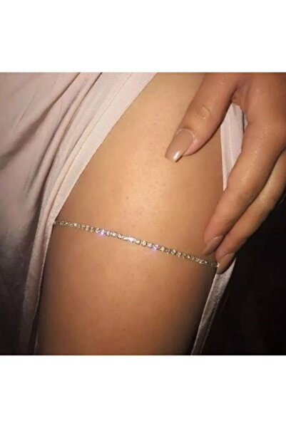 MisBoho Kristal Bacak Takısı Ve Bacak Zinciri