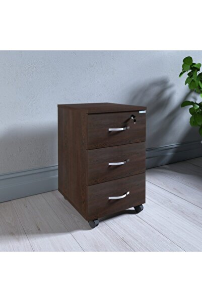 VENA Komodin Keson 3 Çekmeceli (40X45X65H) Venge