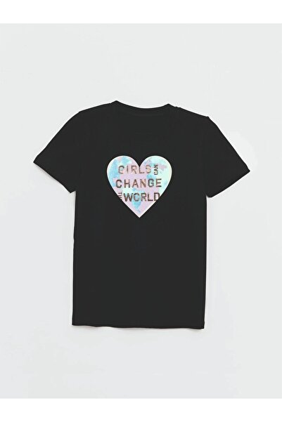 Cevval Дівчинка - GIRLS CAN CHANGE WORLD Футболка з принтом