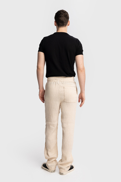 GIESTO Παντελόνι με σκίσιμο - Κομψό και άνετο σχέδιο