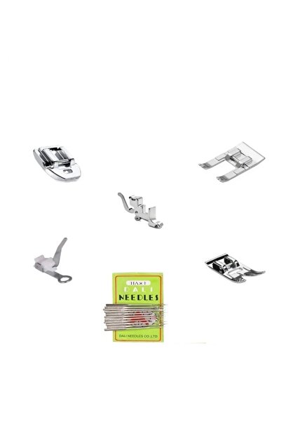 Zetina Janome Home Sewing Machine Compatible Five Foot Set Needle