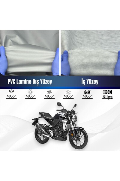 ULTRASHOP HONDA CB 250 R SU GEÇİRMEZ MOTOSİKLET BRANDA 4 MEVSİME UYGUN MOTOR ...