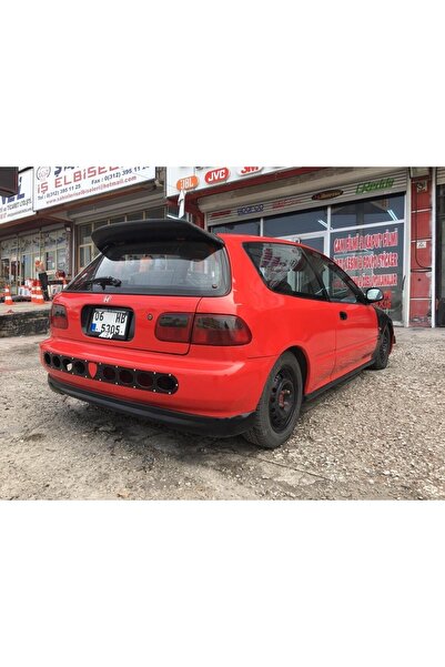 Fifty Tunning HONDA CİVİC 92 95 HB ARKA EK  Fiber Boyasız