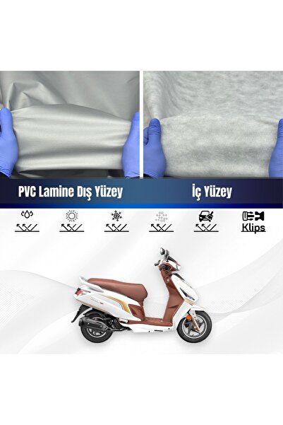 ULTRASHOP HERO DASH 125 SU GEÇİRMEZ MOTOSİKLET BRANDA 4 MEVSİME UYGUN MOTOR BRANDASI