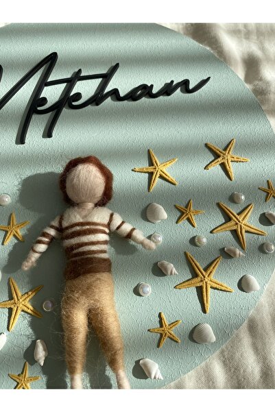 Pure Erkek Bebek Kapı Süsü