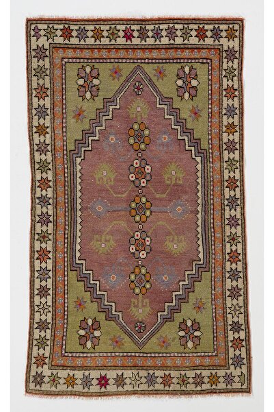 Tekin 82x145 cm Eski El Yapımı Küçük Halı, Banyo Paspası, Kapı Paspası, Koltu...