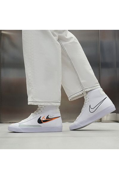 Nike Sportie Blazer Mid Nature White Sports Shoes