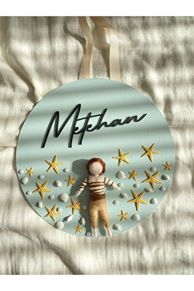 Pure Erkek Bebek Kapı Süsü