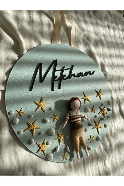 Pure Erkek Bebek Kapı Süsü