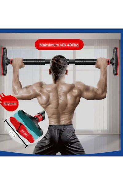 Clifton Barfiks Çubuğu Yeni Nesil (120-150 CM) Kapı Barı Koridor Barfiksi