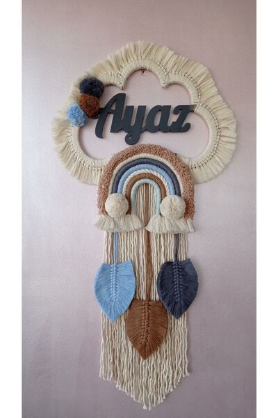 Makrome Bebek Kapı Süsü