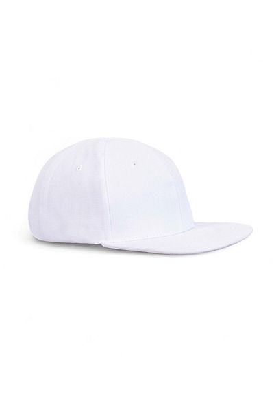 Eke Tekstil Hip Hop Snapback Cap - Plain White Cap Hat