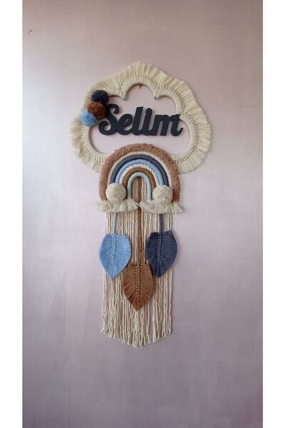 Makrome Bebek Kapı Süsü