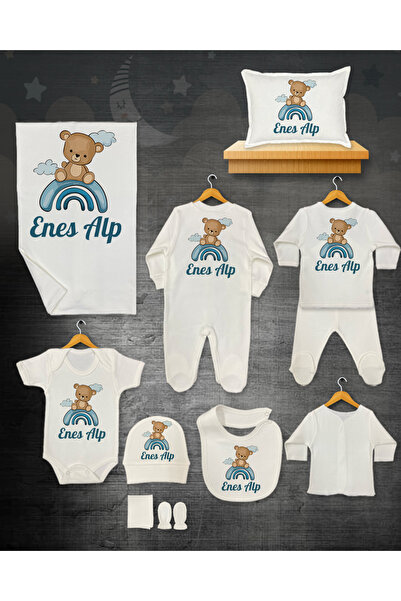 forbebis Bebekdesen 11'li Isimli Organik Hastane Çıkış Seti