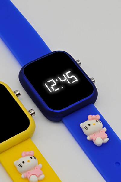 tutkanstore Kitty Figürlü Çocuk Kol Saati Su Geçirmez Kız Kol Saatleri 3 Yaş ...