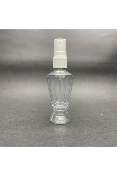 Pause Art Home 50 CC VAZO HÜRREM CAMPET ŞİŞE - BEYAZ SPREYLİ TAKIM - 50 ML SPREYLİ KOLONYA ŞİŞESİ (5 ADET)