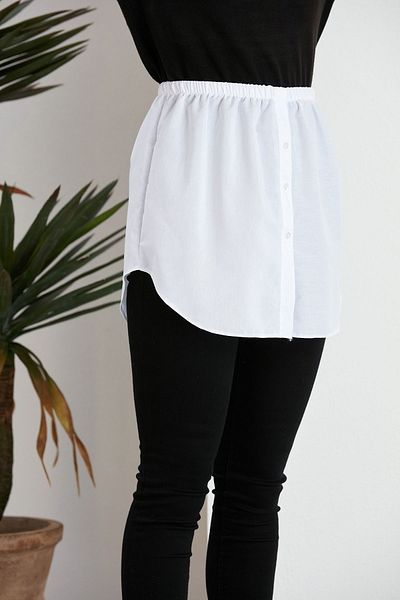 Space Fashion White Savior Skirt Undershirt Underwear