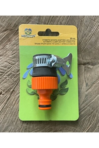 MDL 3/4 HORTUM ADAPTÖRÜ GEÇMELİ KELEPÇELİ MUSLUK BAĞLANTI ADAPTÖRÜ