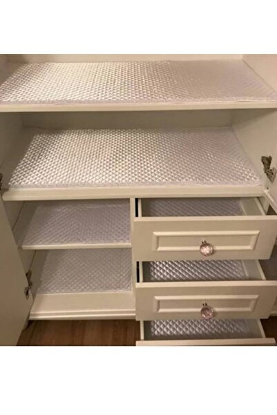 vexillum White Ready Imported Fabric | Stitched Luxury Satin Quilting | Cabinet And Shelf Cover Laced | "All dimensions"