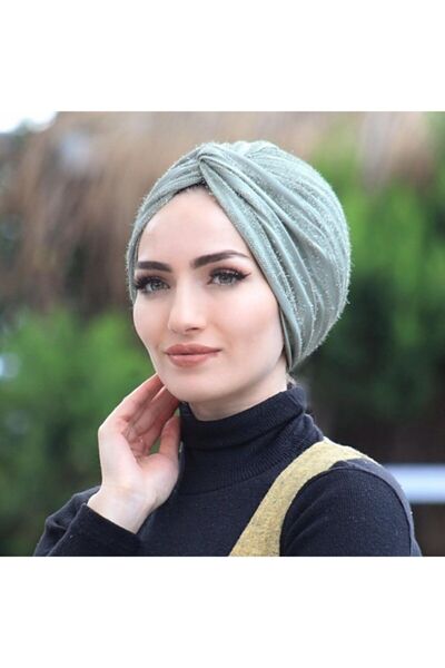 Sahra Şal Dünyası Kadın Haki Sara Simli Düğüm Bone