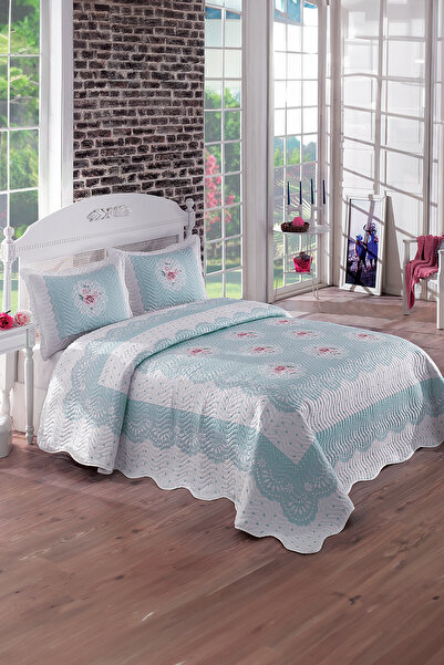 Örtüm Clara Çift Kişilik Kapitone Yatak Örtüsü