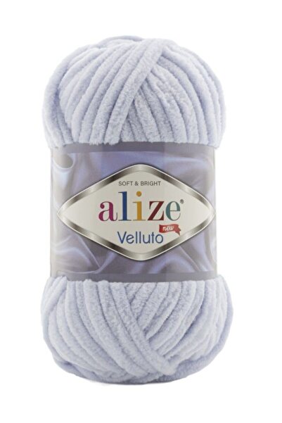 Alize 5 Pieces Velluto Velvet Hand Knitting Thread Gray 416