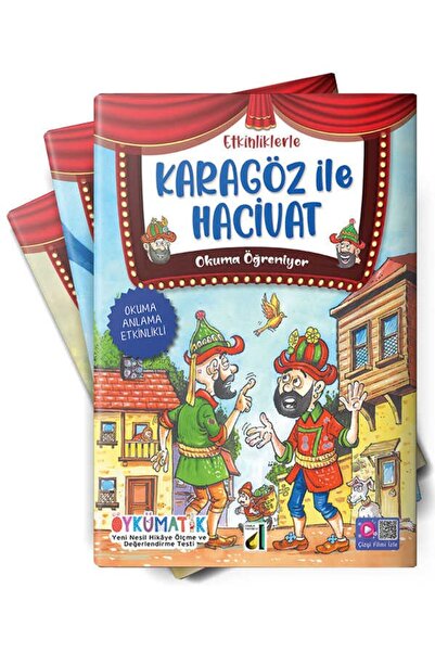Damla Yayınevi Etkinliklerle Karagöz İle Hacivat (1. ve 2. Sınıf) (6 Kitap)