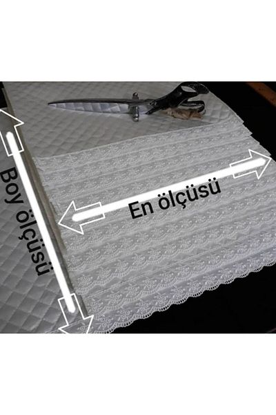 vexillum Shelf Cover | Drawer Cover | Wardrobe Cover | Tablecloth | Stitched Luxury Satin Laced Quilted Coverlet