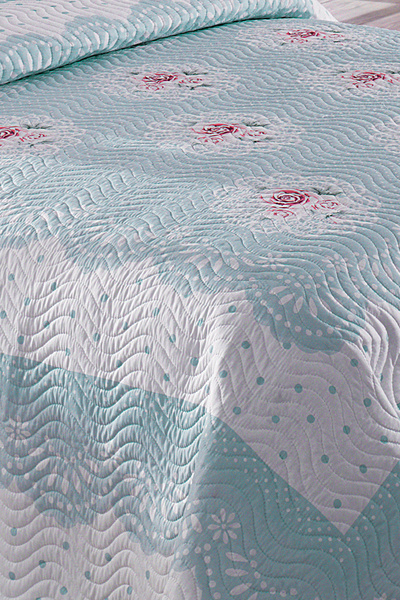 Örtüm Clara Çift Kişilik Kapitone Yatak Örtüsü