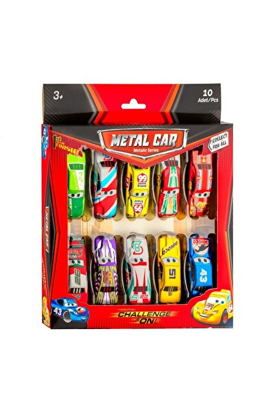 Voltmar Metal Arabalar 10'lu Cars şimşek