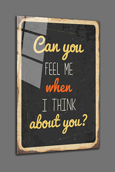 BV DEKOR Can You Feel Me Retro Γυάλινη Ζωγραφική - 4mm Άθραυστη Γυάλινη Ζωγρα...