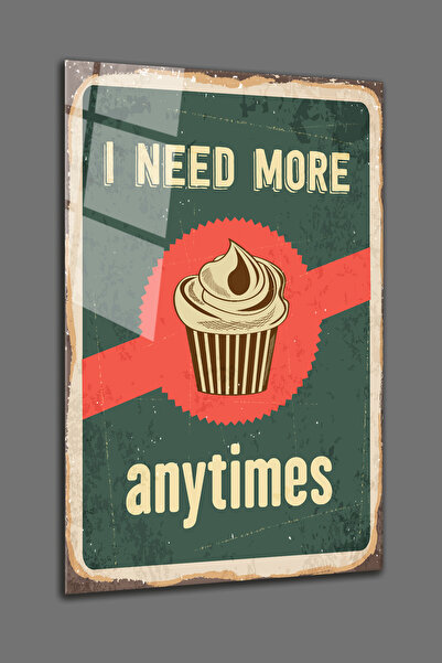 BV DEKOR Χρειάζομαι Περισσότερο Ρετρό Γυαλί για Ζωγραφική - 4mm Άθραυστο Ρετρ...