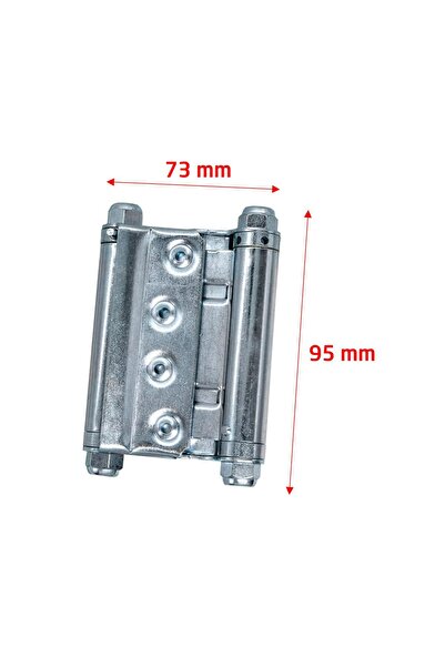 Beşel 29KD Çift Taraflı Yaylı Kapı Menteşesi No:29 (Kadmiyum)