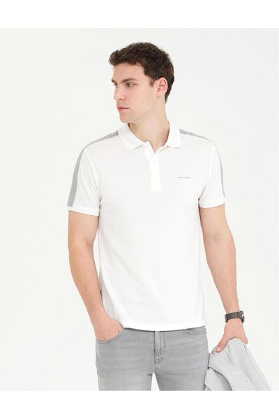 Pierre Cardin Tricou Slim Fit cu gât polo
