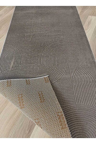 AKSU Bukleli Yumuşak Peluş Post ROLYEF Shaggy Oturma Odası Salon Hol Mutfak Halısı Yatak Odası