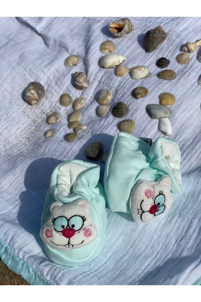 Myluni Peluş 3d Oyuncaklı, Çıngıraklı Bebek Çorabı