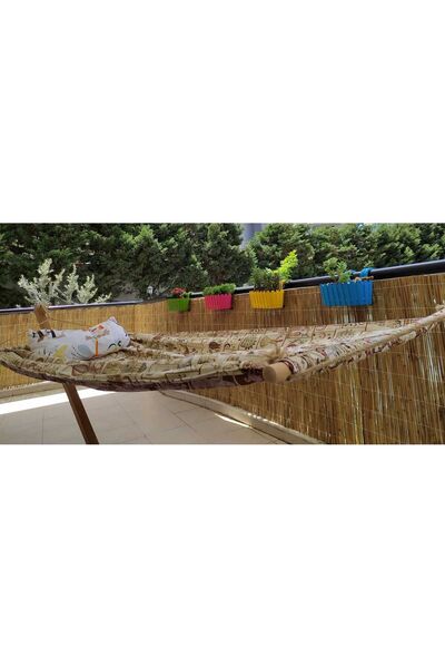 tunalar 80 Cm X 3 Metre Kamış Hasır Balkon Ve Bahçe Çiti