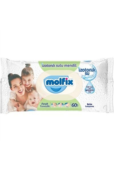 Molfix Molfix Isotonic Wet Towel Set of 60 - Fresh