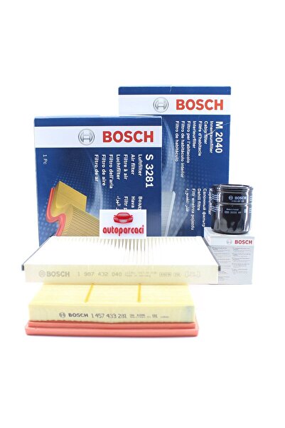 Bosch Opel Astra H 1.6 Z16XEP Periyodik Bakım Seti Bosch Marka