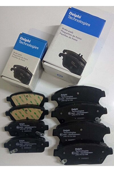 DELPHİ Opel Astra J Ön Uyumlu Arka Takım Fren Balatası 1.6 Dizel Delphı Marka