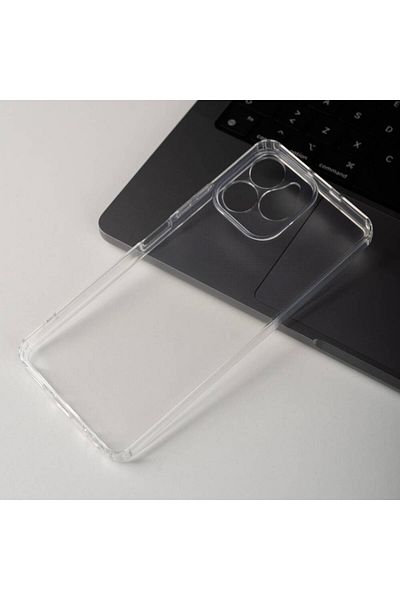 zore Omix X6 Compatible Case Zore 2mm Anti Shock Silicone-Colorless