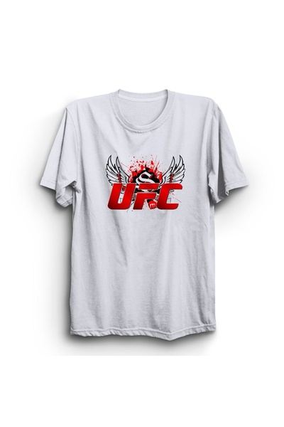The Fame UFC RED02 - Tricou imprimat 100% bumbac