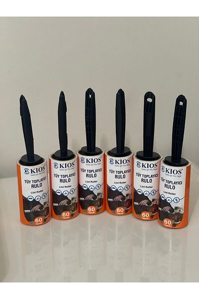 KfcHome Cat Dog Hair Collector Roller 60 Sheets Quality Adhesive 6 Pieces