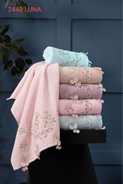 Fiesta 50x90 cm Deren CORDUROY 3D brodat 100% din bumbac, sortiment 6 piese, ...