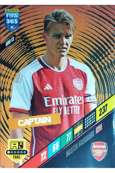 Panini MARTIN ADEGAARD CAPTAIN BLACK - Comfortable Cut