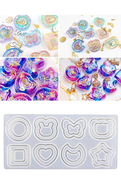 Sirius Hobi Epoksi Kalıp Çoklu Çalkalayıcı Shaker Kalıbı