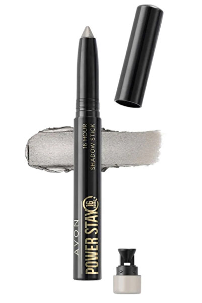 AVON Power Stay Shadow Stick Kalem Far Cool Silver