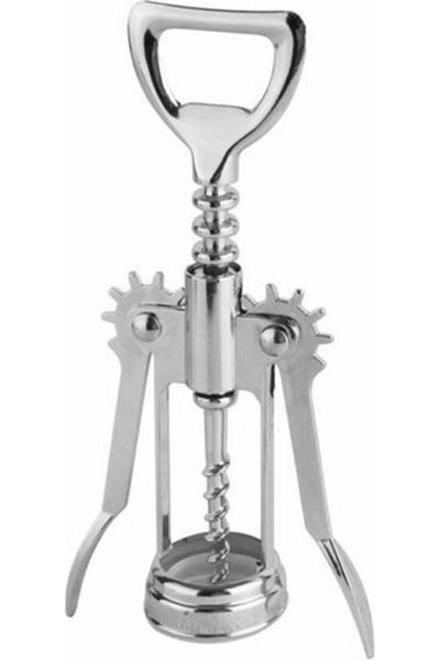 Mutlu Pastacılık ve Malzemeleri Professional Chrome Corkscrew Metal Corkscrew6856933