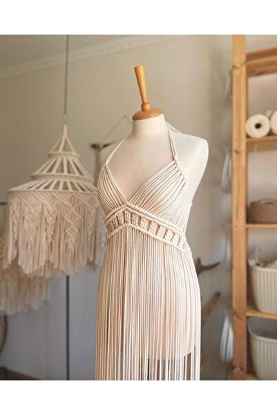 TrendSende Rochie de plajă din macrame